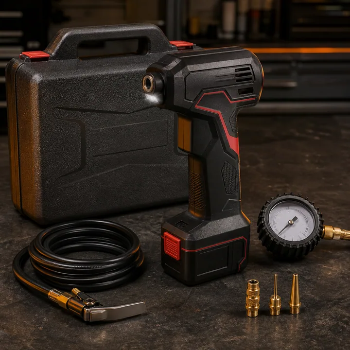 Representative portable tire inflators
