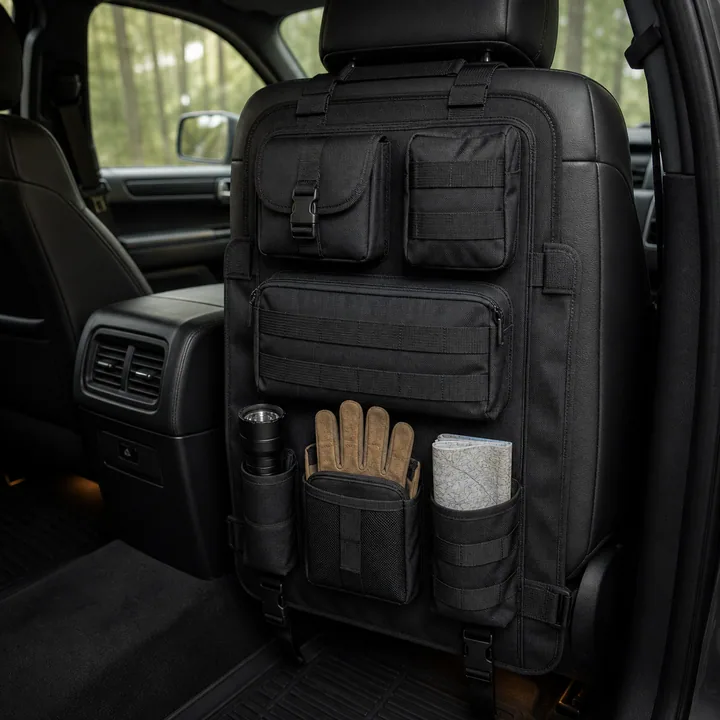 Representative seat-back organizers