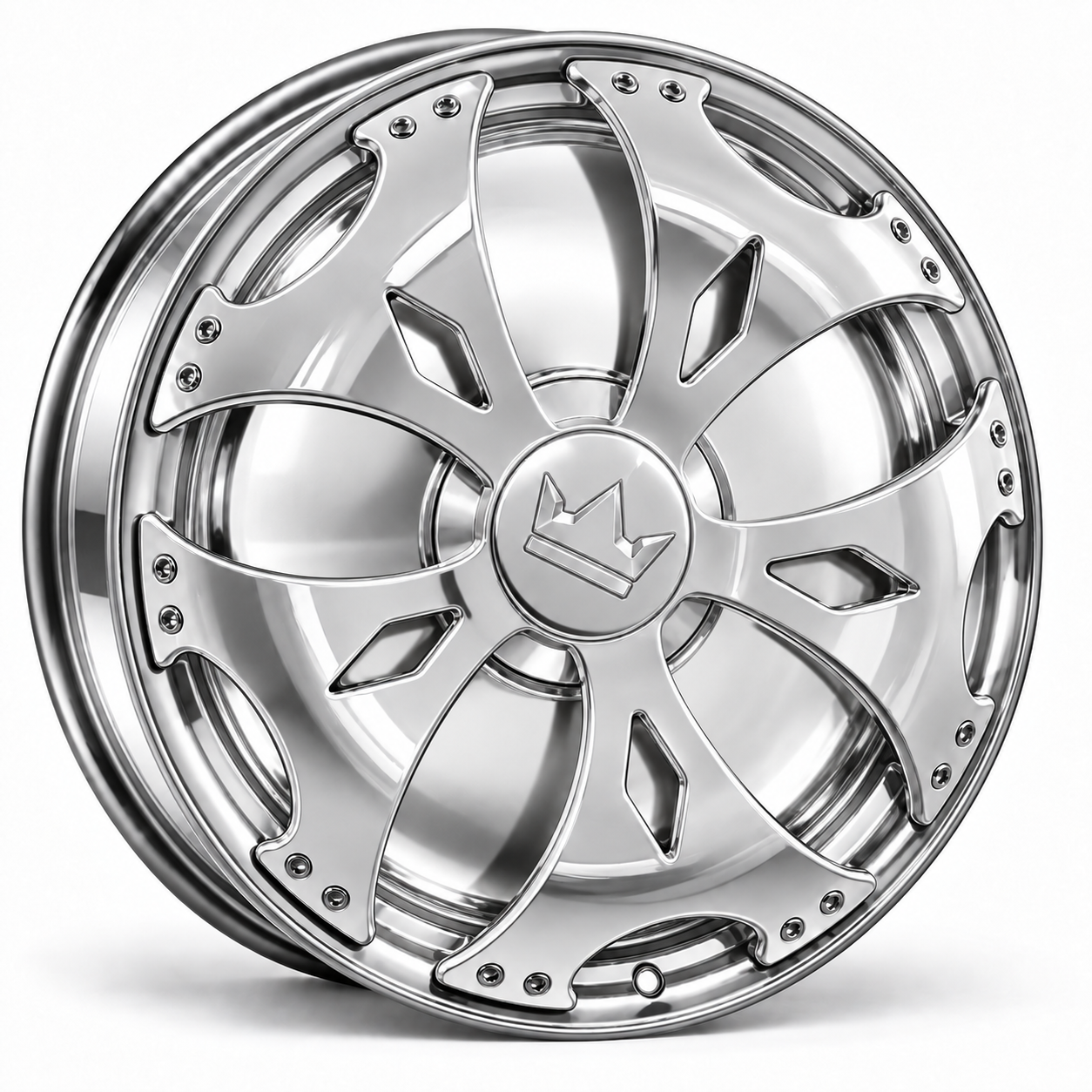 chrome spinner on chrome Smoothie rim